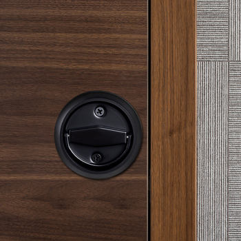 Брава за врати с пръстен за дърпане, от 304 неръждаема стомана, модел MC-LH, за дървени, плъзгащи и скрити врати