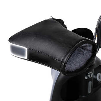 Elektrinio motociklo vairo rankenos dangtelis žiemai, atsparus vandeniui ir vėjui, storas dizainas šaltai, universalus tinka