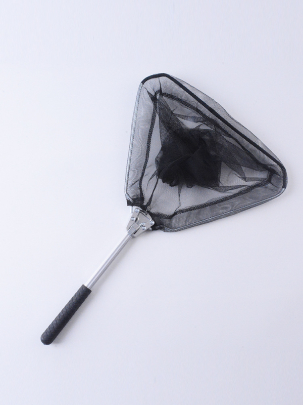 Alumiiniumist sulamist kalastusvõrk integreeritud kolmnurkse peaga ja alumiiniumist vardaga