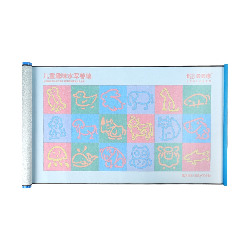 Daily Practice Water Writing Cloth – Vaikų rašymo kontrolės treniruočių rinkinys, Rulonas, Švietėjiškas