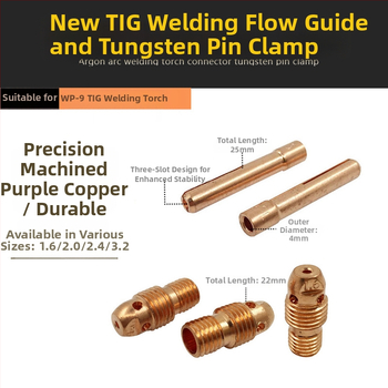 WP-9F argono lankinio suvirinimo pistoletas keraminė antgali 13N08, vario srauto vadovas, volframo adata apsauginis gaubtas
