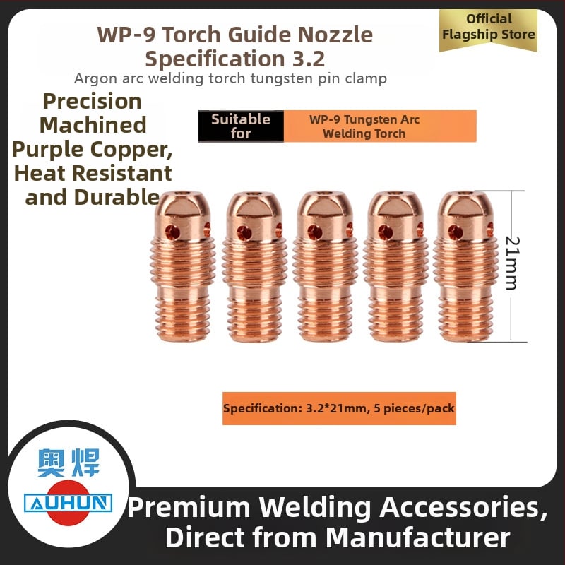 WP-9F argono lankinio suvirinimo pistoletas keraminė antgali 13N08, vario srauto vadovas, volframo adata apsauginis gaubtas