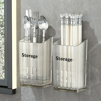 Sieninis lazdelė laikiklis be gręžimo, drenažo dizainas, PP medžiaga, daugiafunkcinis virtuvės organizatorius