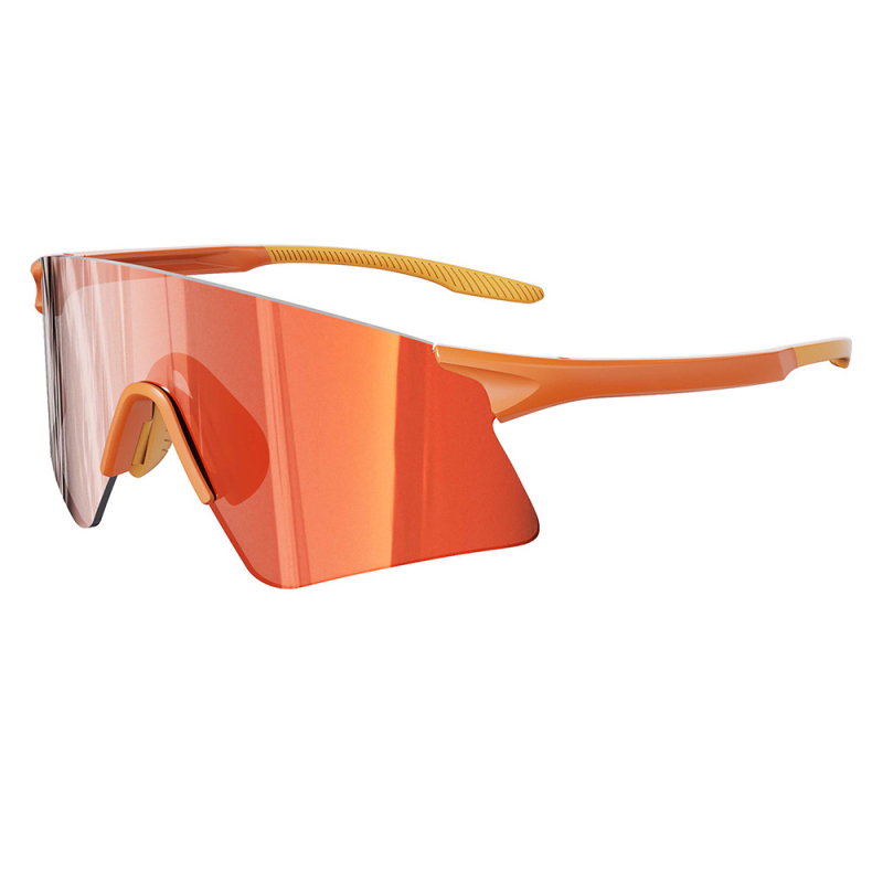 Be rėmeliai dviračių akiniai - ultralengvi, vėjo atsparūs, UV apsauga, TR90 medžiaga, model KN17-26