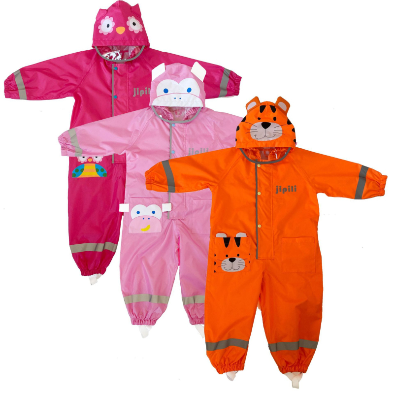 Laste üksosaline vihmariide pončo Cartoon stiilis, jalgrattale, Oxford kangas, regulaarne paksus, veekindel liimitud kiht A/C, kohandamine saadaval