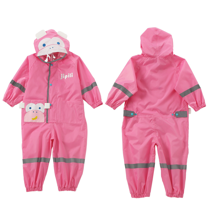 Laste üksosaline vihmariide pončo Cartoon stiilis, jalgrattale, Oxford kangas, regulaarne paksus, veekindel liimitud kiht A/C, kohandamine saadaval