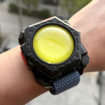 Išorės daugiafunkcinis kompaktiškas LED galvos žibintas, 5W, 1000mAh įkraunamas, 360° pasukamas