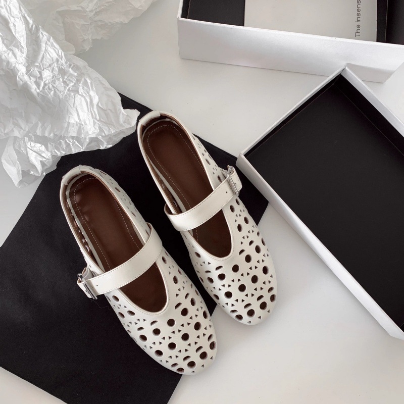 Naiste Mary Jane plätud, hingavad, ümmarguse ninaga, ülemine materjal: super fiber, kummist tald, ühe-riba kinnitusega