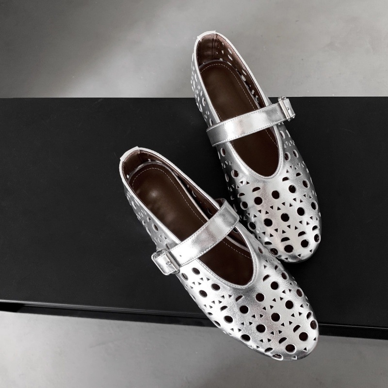 Naiste Mary Jane plätud, hingavad, ümmarguse ninaga, ülemine materjal: super fiber, kummist tald, ühe-riba kinnitusega