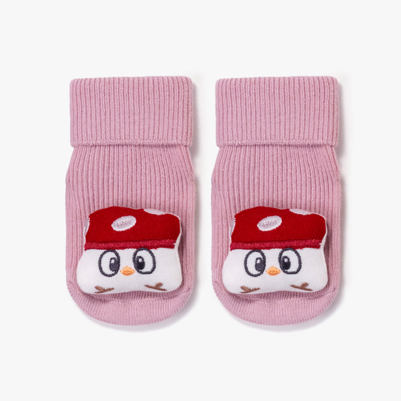 Laste sukkpüksid combed puuvillast, 80% puuvill, karikatuurmuster, kahekordne nõel, keskmise pikkusega toru