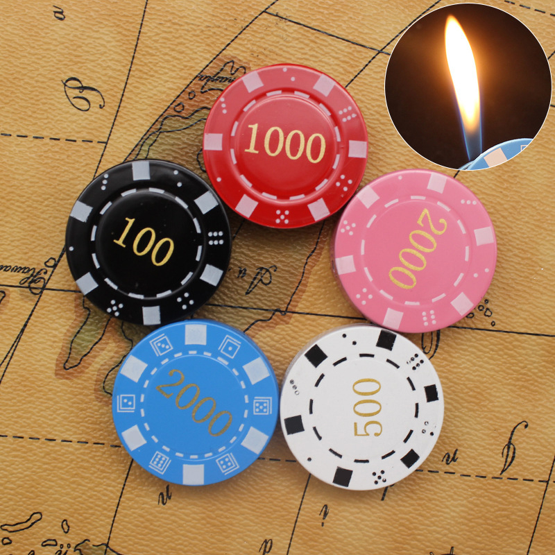 Metallist butaani gaaslatern – taaskäideldav, ümmarguse mündi kujundusega, ideaalne kingitus