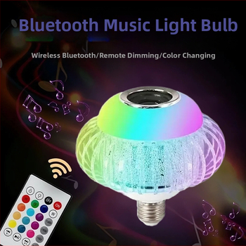 LED Bluetooth RGB šviesa su nuotolinio ryškumo reguliavimu ir spalvos keitimu, vidaus žibintas XR-06