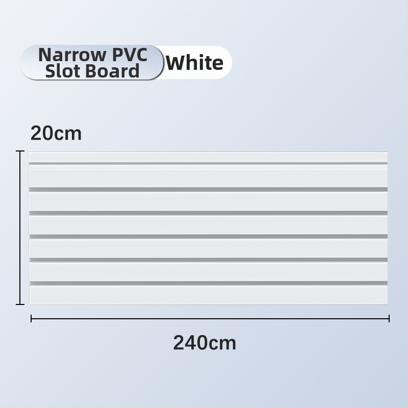 PVC sieninis display stovas su keliais kabliukais, vienos dalies PVC liejimas, apkrova virš 30 kg