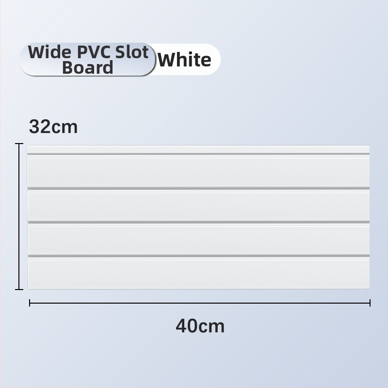 PVC sieninis display stovas su keliais kabliukais, vienos dalies PVC liejimas, apkrova virš 30 kg