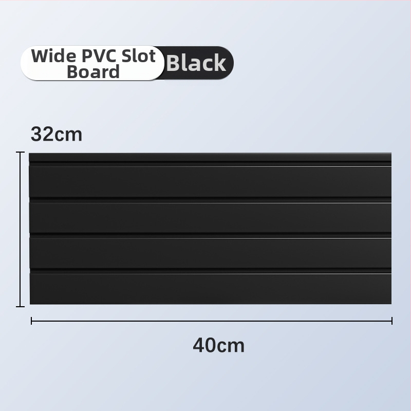 PVC sieninis display stovas su keliais kabliukais, vienos dalies PVC liejimas, apkrova virš 30 kg