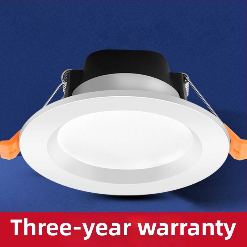 Vnútorné stropné LED downlight - LED zdroj, 220V, 3000K/4500K/6000K, hliníkové zliatiny šasi