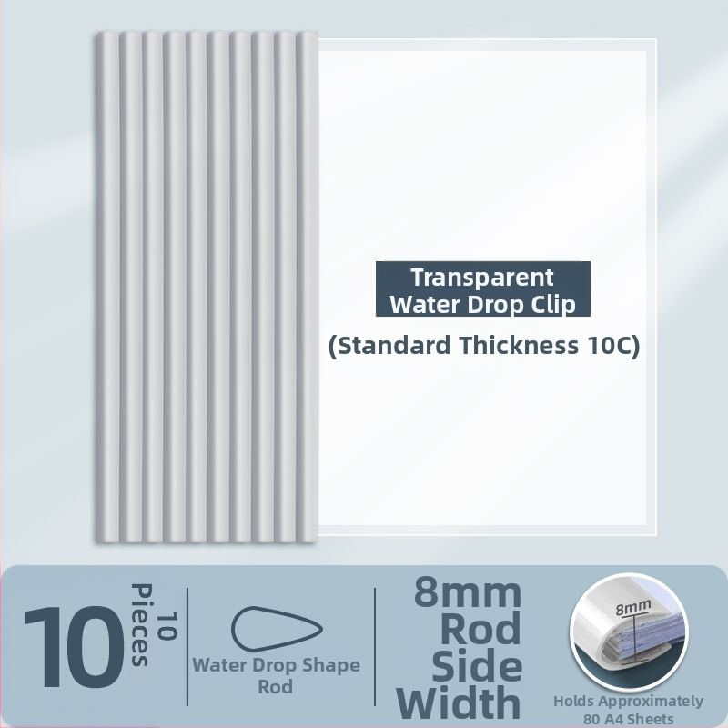 Plastikinis vandeniui atsparus storintas dangtis studentų egzaminų darbams laikyti