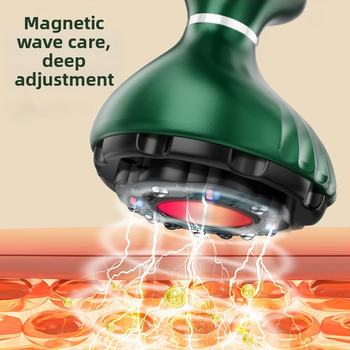 Oaks Br-g536 Ühildatav meridiaaniharja elektriline massaaž, 4 kiirust, temperatuuri reguleeritav kuni 9 taset, ABS-korpus, nuppude abil juhtimine
