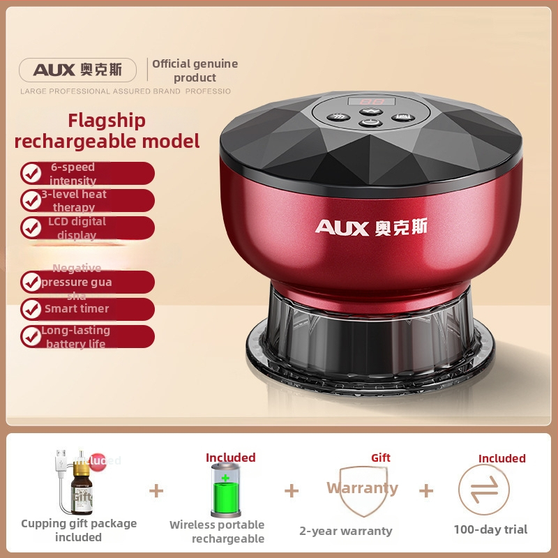 Oaks Br-g536 Ühildatav meridiaaniharja elektriline massaaž, 4 kiirust, temperatuuri reguleeritav kuni 9 taset, ABS-korpus, nuppude abil juhtimine