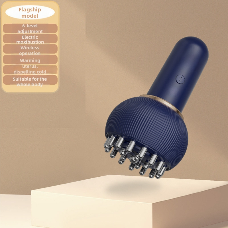 Oaks Br-g536 Ühildatav meridiaaniharja elektriline massaaž, 4 kiirust, temperatuuri reguleeritav kuni 9 taset, ABS-korpus, nuppude abil juhtimine