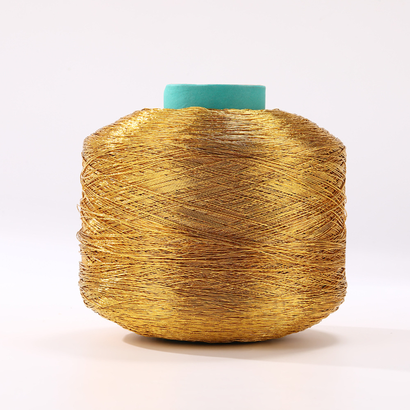 Yanchuan aukso ir sidabro siūlai iš medvilnės pluošto – siuvimui ir tekstilei - poliesteris (4- ir 6- gijų)