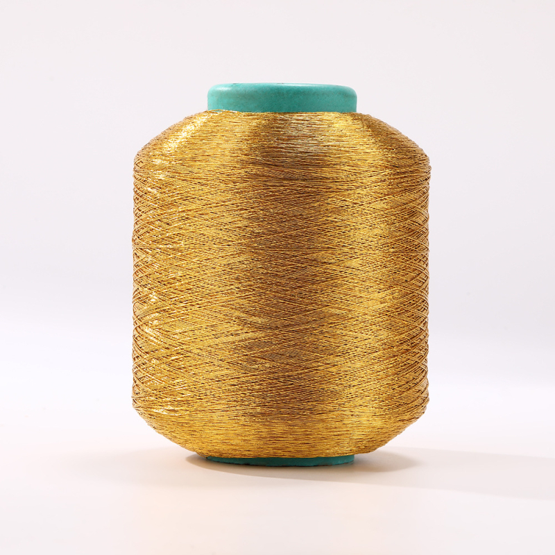 Yanchuan aukso ir sidabro siūlai iš medvilnės pluošto – siuvimui ir tekstilei - poliesteris (4- ir 6- gijų)