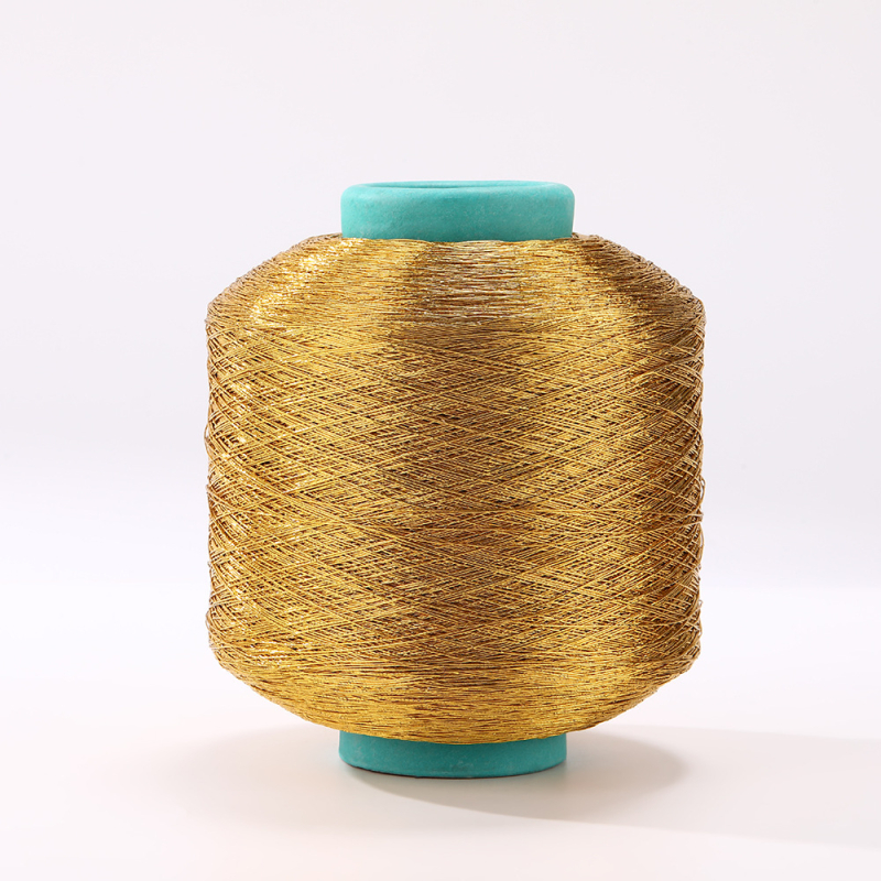 Yanchuan aukso ir sidabro siūlai iš medvilnės pluošto – siuvimui ir tekstilei - poliesteris (4- ir 6- gijų)