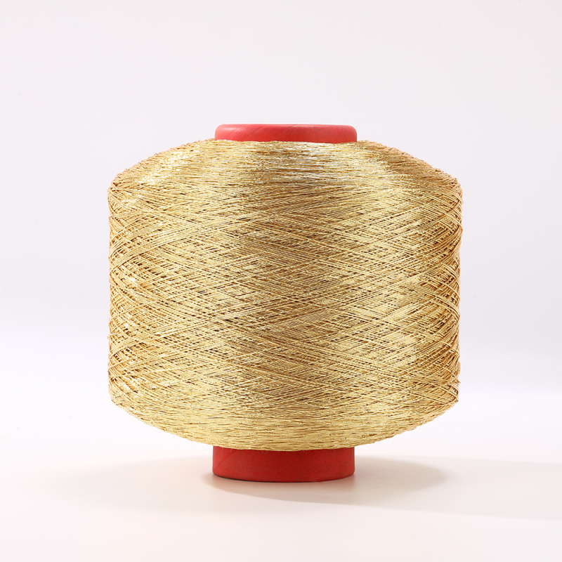 Yanchuan aukso ir sidabro siūlai iš medvilnės pluošto – siuvimui ir tekstilei - poliesteris (4- ir 6- gijų)