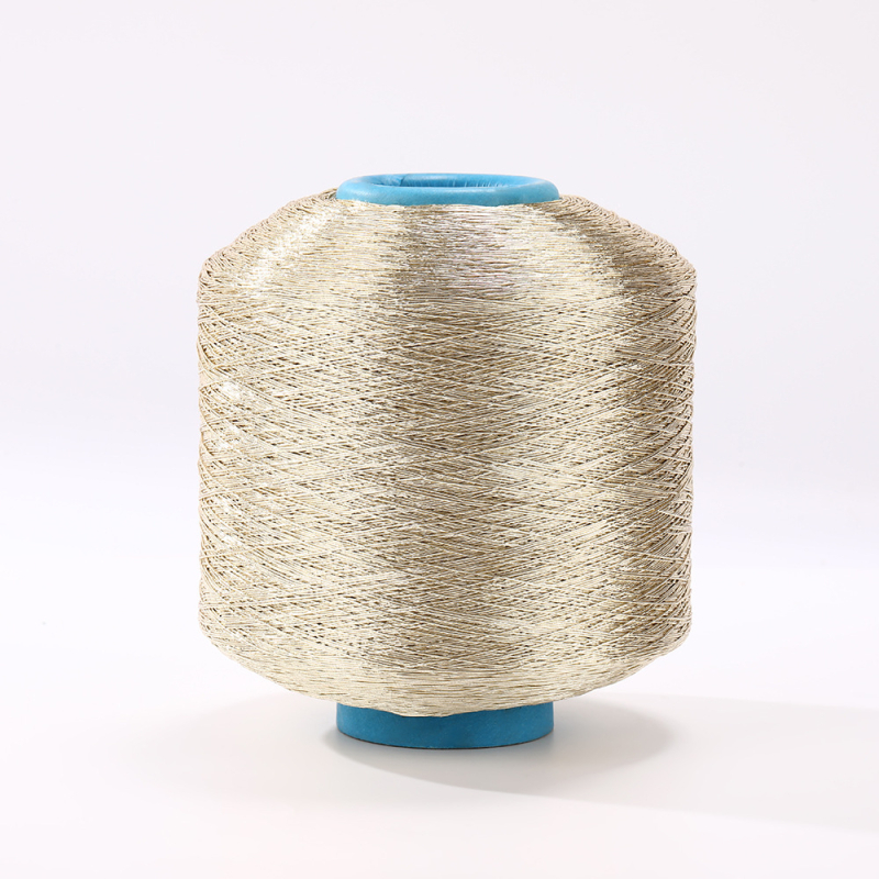 Yanchuan aukso ir sidabro siūlai iš medvilnės pluošto – siuvimui ir tekstilei - poliesteris (4- ir 6- gijų)