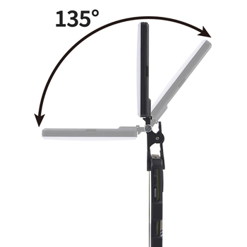 LED svjetlo za dopunu fotografija i live streamanja, plosnati panel, prijenosno, za stolnu uporabu, tri boje temperature, snaga ispod 10W, napon 200-220V, model VL-60 bi