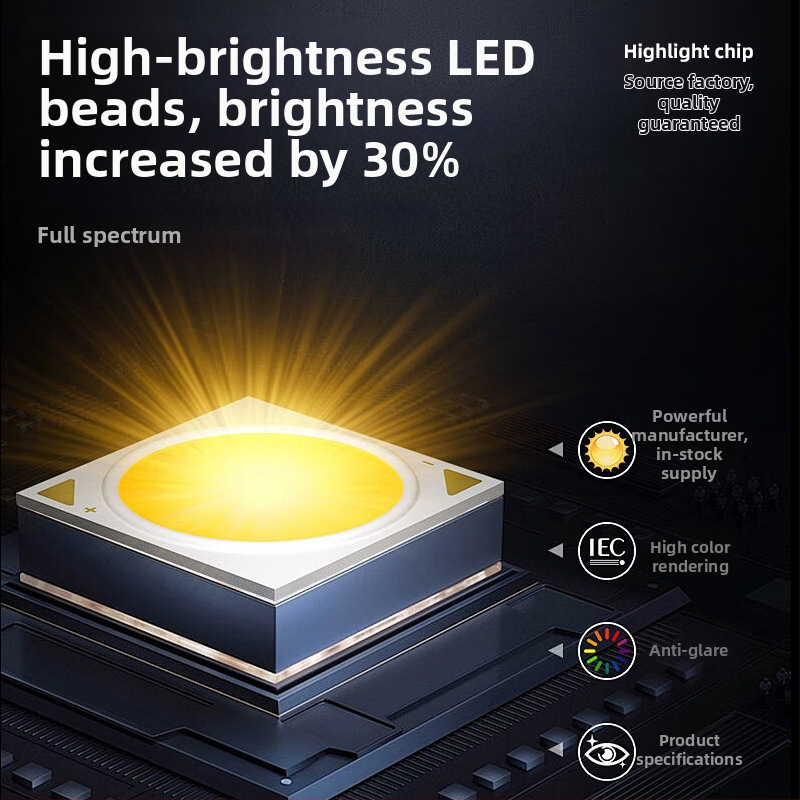 LED iebūvētais griestu gaismeklis ar trīskrāsu dimmēšanu (3000/4000/6000K), jauda 6–10W, atvērums 75 mm, alumīnija korpuss, 220V