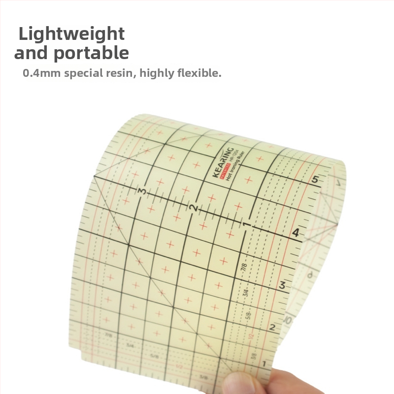 Kolding centimetrų liniuotė — plastikinis korpusas, pritaikytas atspaudas, pakuotė 1/12/240