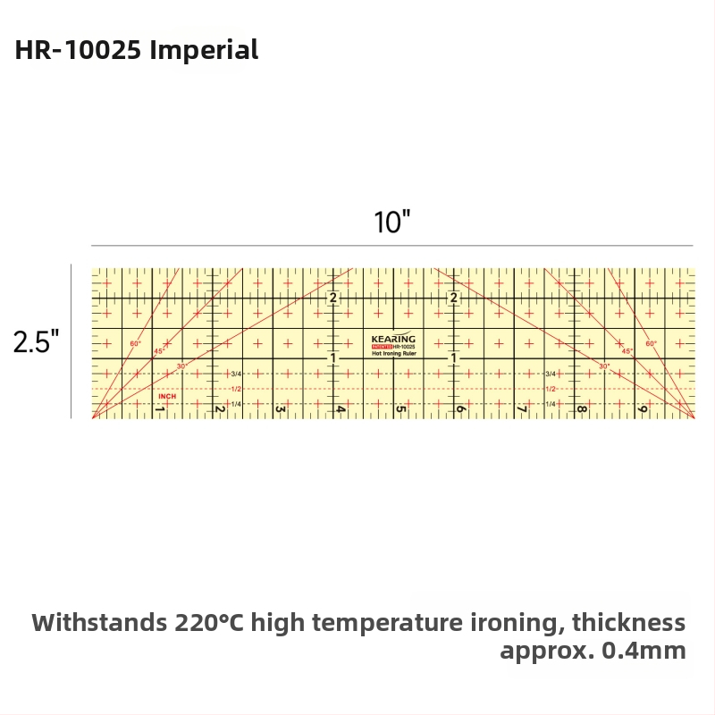 Kolding sentimeetriline joonlaud — plastikkorpus, kohandatav trükk, pakend 1/12/240