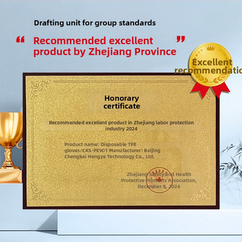 Vienkartinės TPE pirštinės, maisto kokybės, skaidrios, storis 0,05–0,1 mm, cateringu