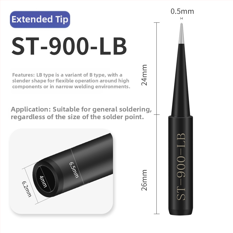 Universali litavimo antgalis 936 – pastovi temperatūra, vidinis šildymas, kopito plokščių gali