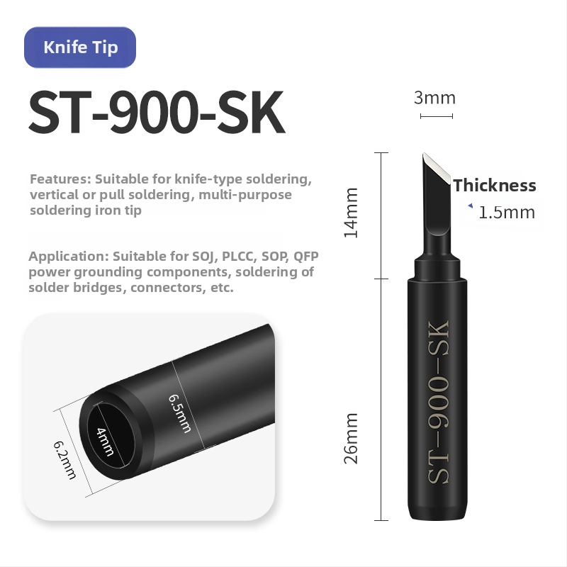 Universali litavimo antgalis 936 – pastovi temperatūra, vidinis šildymas, kopito plokščių gali