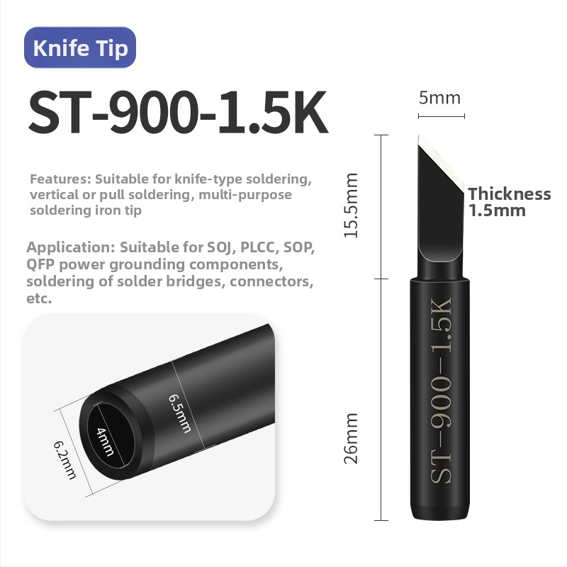 Universali litavimo antgalis 936 – pastovi temperatūra, vidinis šildymas, kopito plokščių gali