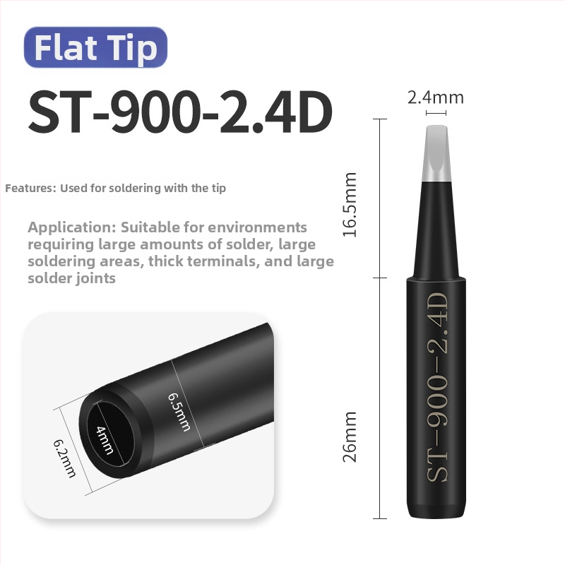 Universali litavimo antgalis 936 – pastovi temperatūra, vidinis šildymas, kopito plokščių gali