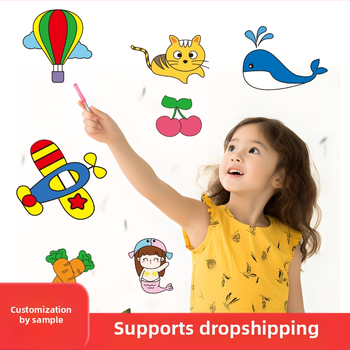 Du Le Zi spalvinimo ir piešinio rinkinys vaikams nuo 3 iki 6 metų, popierinis pagrindas, pritaikytas pagal brėžinius