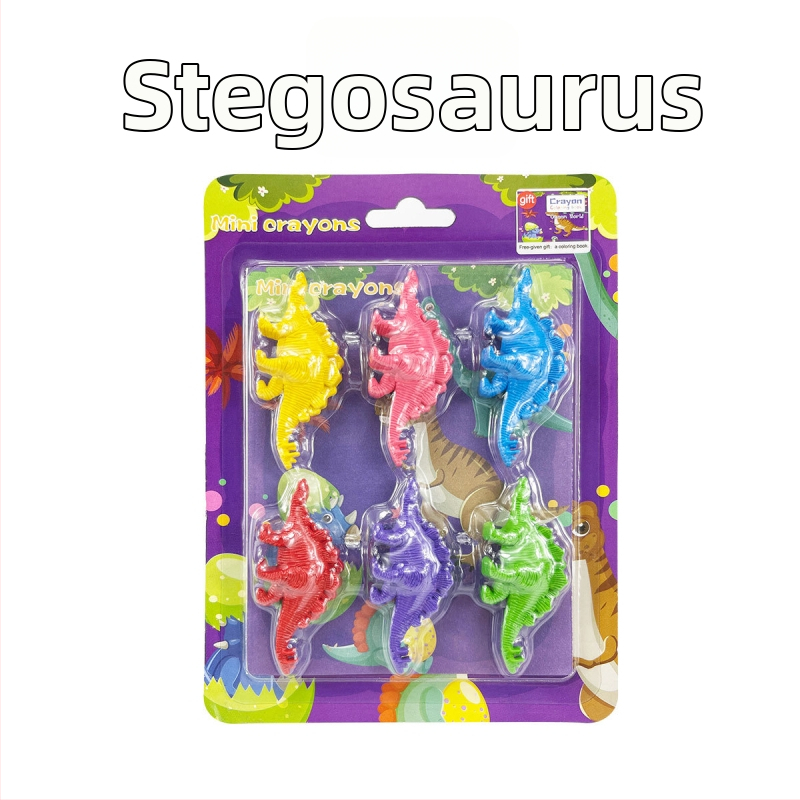 Plastvormidega krayonide värvimise komplekt — mudel XH-040, ümmargune pliiats, Styling Crayon seeria, korpus paberist