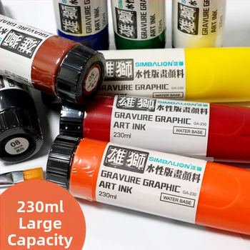 Deli puidugraafika trükitarvikud 230 ml veepõhine tint algajatele