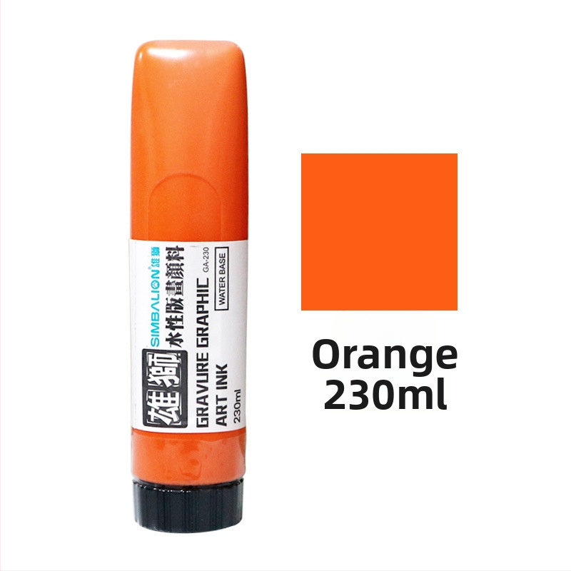 Deli puidugraafika trükitarvikud 230 ml veepõhine tint algajatele