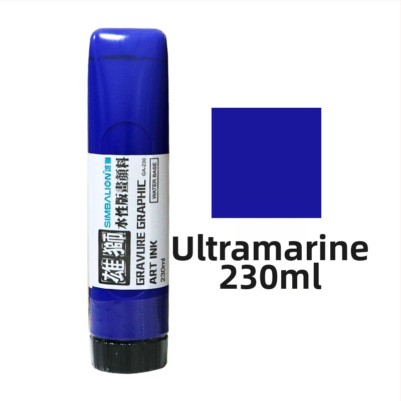 Deli puidugraafika trükitarvikud 230 ml veepõhine tint algajatele