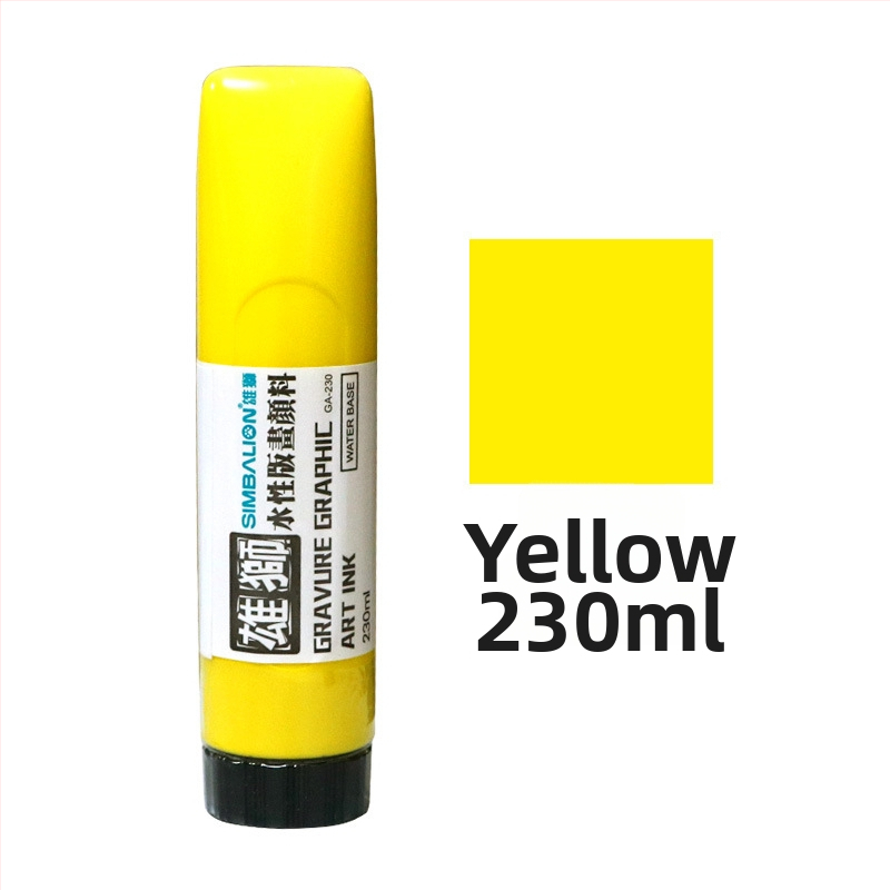 Deli puidugraafika trükitarvikud 230 ml veepõhine tint algajatele