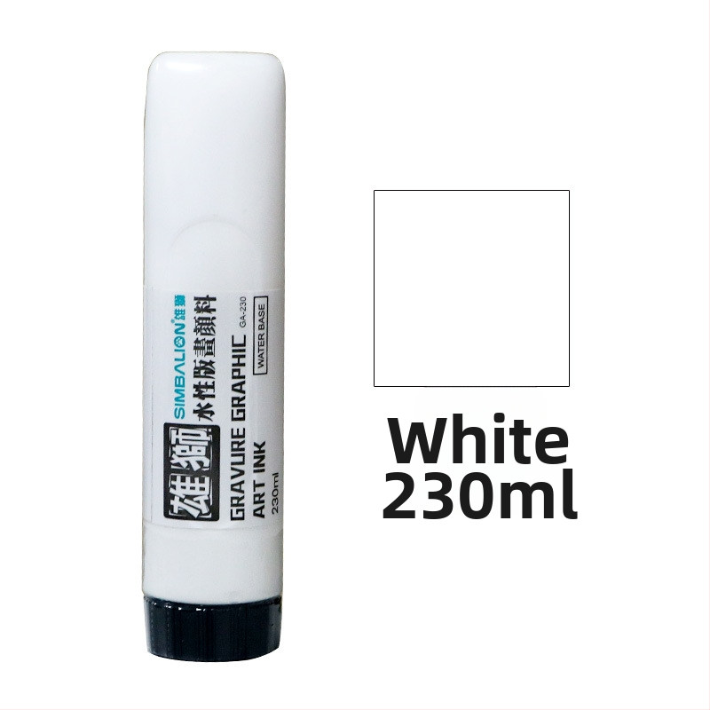 Deli puidugraafika trükitarvikud 230 ml veepõhine tint algajatele