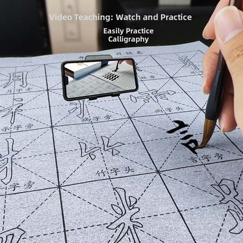 Kaligrafijos rinkinys vandens rašymo pluoštui su greitai džiūstančia medžiaga, pradedantiesiems, pilnas rinkinys pradinių klasių mokiniams