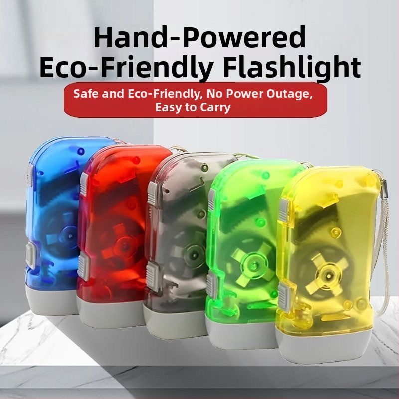 Rankinis žibintas su savarankiška energijos gamyba — itin ryškus LED, kompaktiškas lauko nešiojamas, Town Head