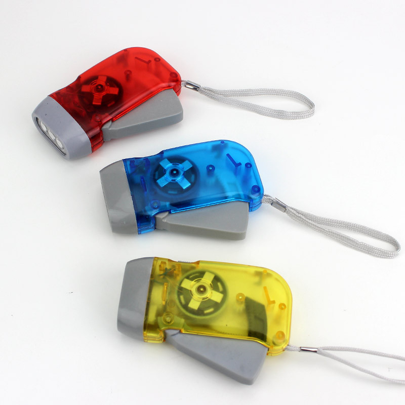 Lanternă cu manivela — generare proprie, LED ultra-luminos, compactă pentru exterior, Town Head