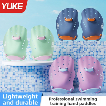 Ujumise käeplaat täiskasvanutele – silikoonist peopesaplaat, PP-korpus, kaubamärk Yuke
