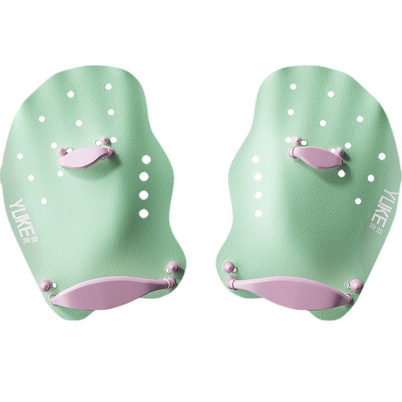 Плувен ръчен тренажор за тренировка на ръката при гръдно плуване – силиконова дланка, ПП корпус, марка Yuke, за възрастни